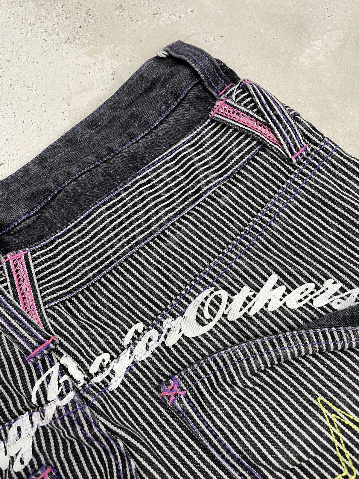 Hysteric Glamour × Japanese Brand Baby Gal Hickory Clone Devgru Y2K Surf Denim Size US 29 - 19 Thumbnail