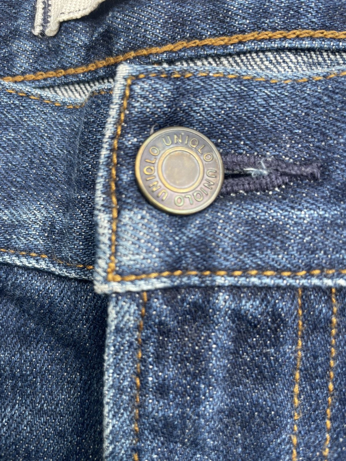 Japanese Brand × Uniqlo Uniqlo Selvedge Jeans Size US 34 / EU 50 - 16 Thumbnail