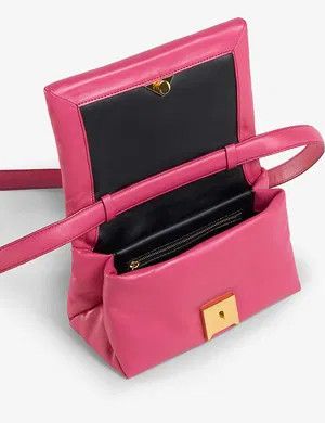 Marni o1w1db10125 Size:OS/Prisma Puffed Shoulder Bag in Pink Size ONE SIZE - 3 Thumbnail