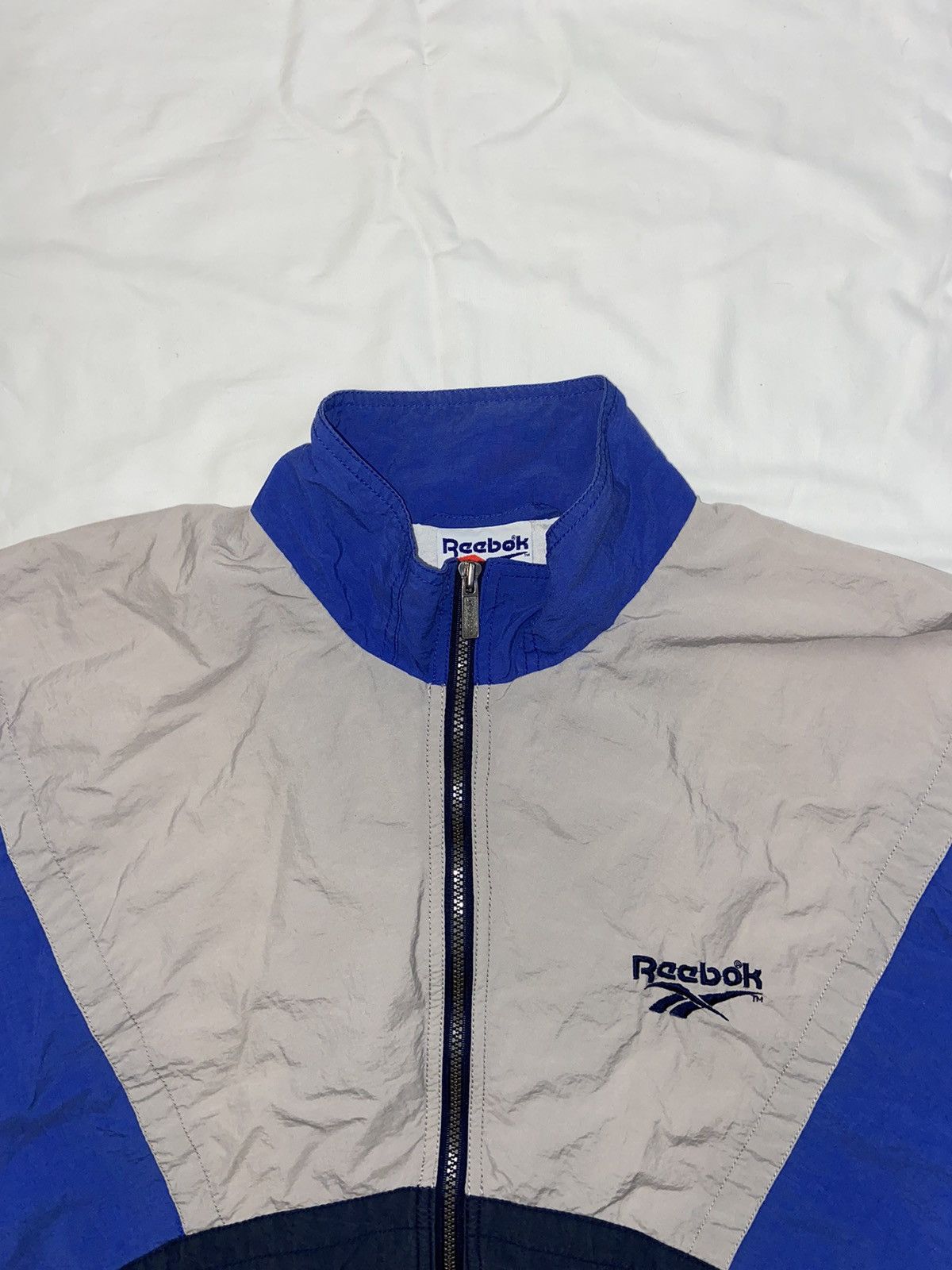 Adidas × Vintage VINTAGE Y2K REEBOK WINDBREAKER TECHNO JACKET SKAT DRILL DRIP Size US XXL / EU 58 / 5 - 9 Thumbnail
