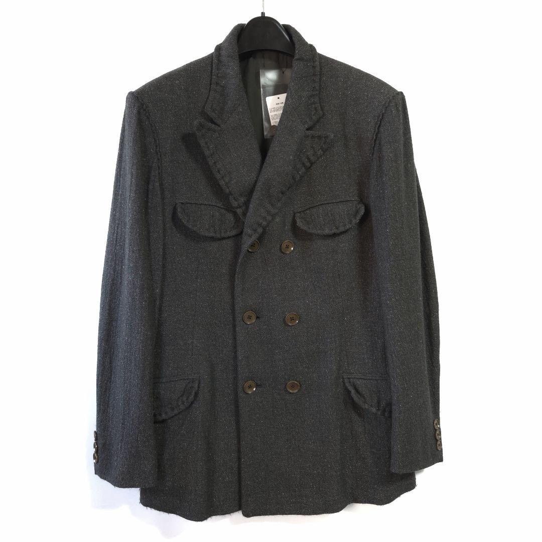 Yohji Yamamoto Yohji Yamamoto 2008AW wool silk Jacket Size US L / EU 52-54 / 3 - 1 Thumbnail