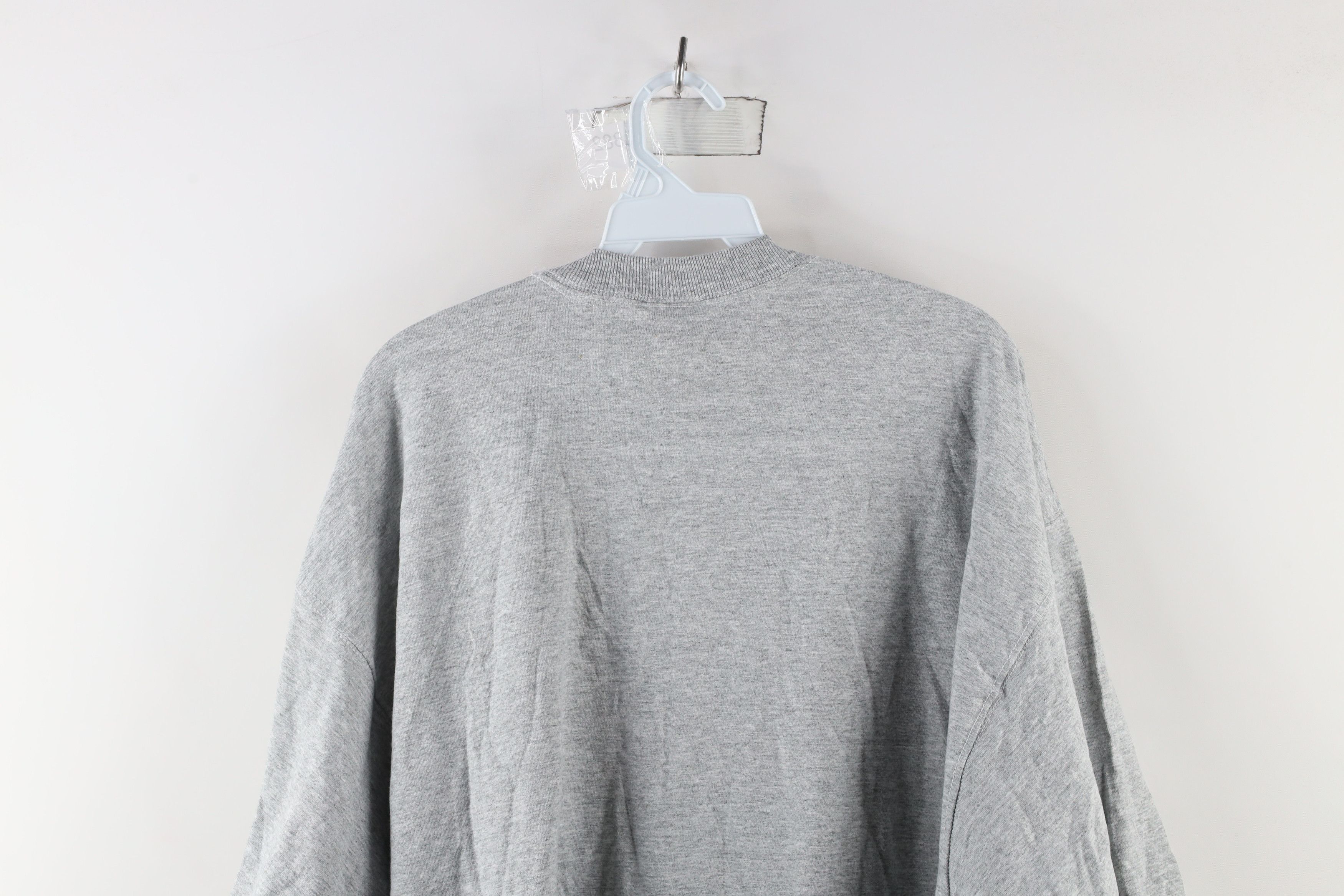 Vintage Deadstock Vintage 90s Streetwear T-Shirt Heather Gray USA Size US XXL / EU 58 / 5 - 9 Thumbnail