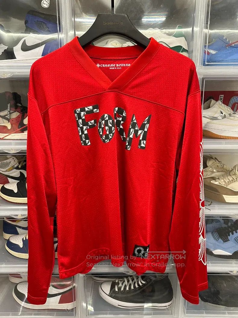 Chrome Hearts CHROME HEARTS Size S Mattyboy red hockey suit with long sle Size US S / EU 44-46 / 1 - 1 Thumbnail