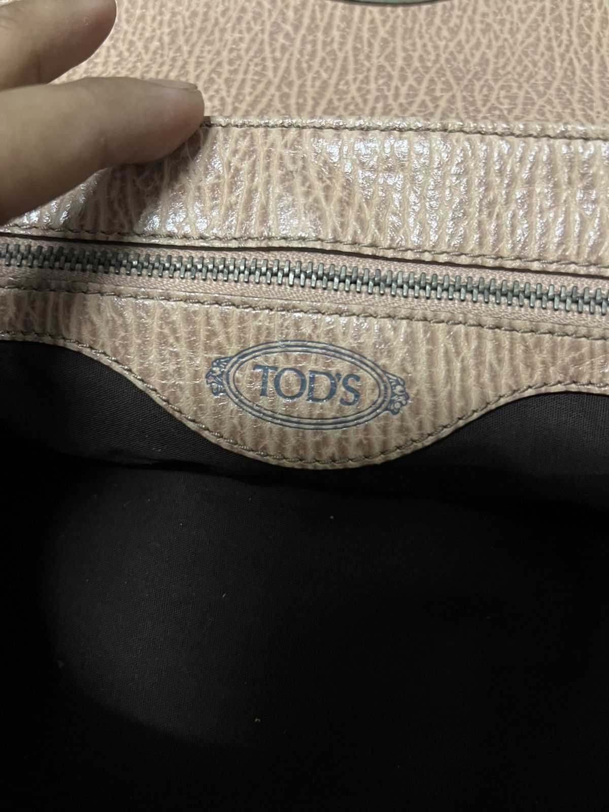 Tod's × Vintage Vintage Tod’s Suede Leather Size ONE SIZE - 9 Thumbnail