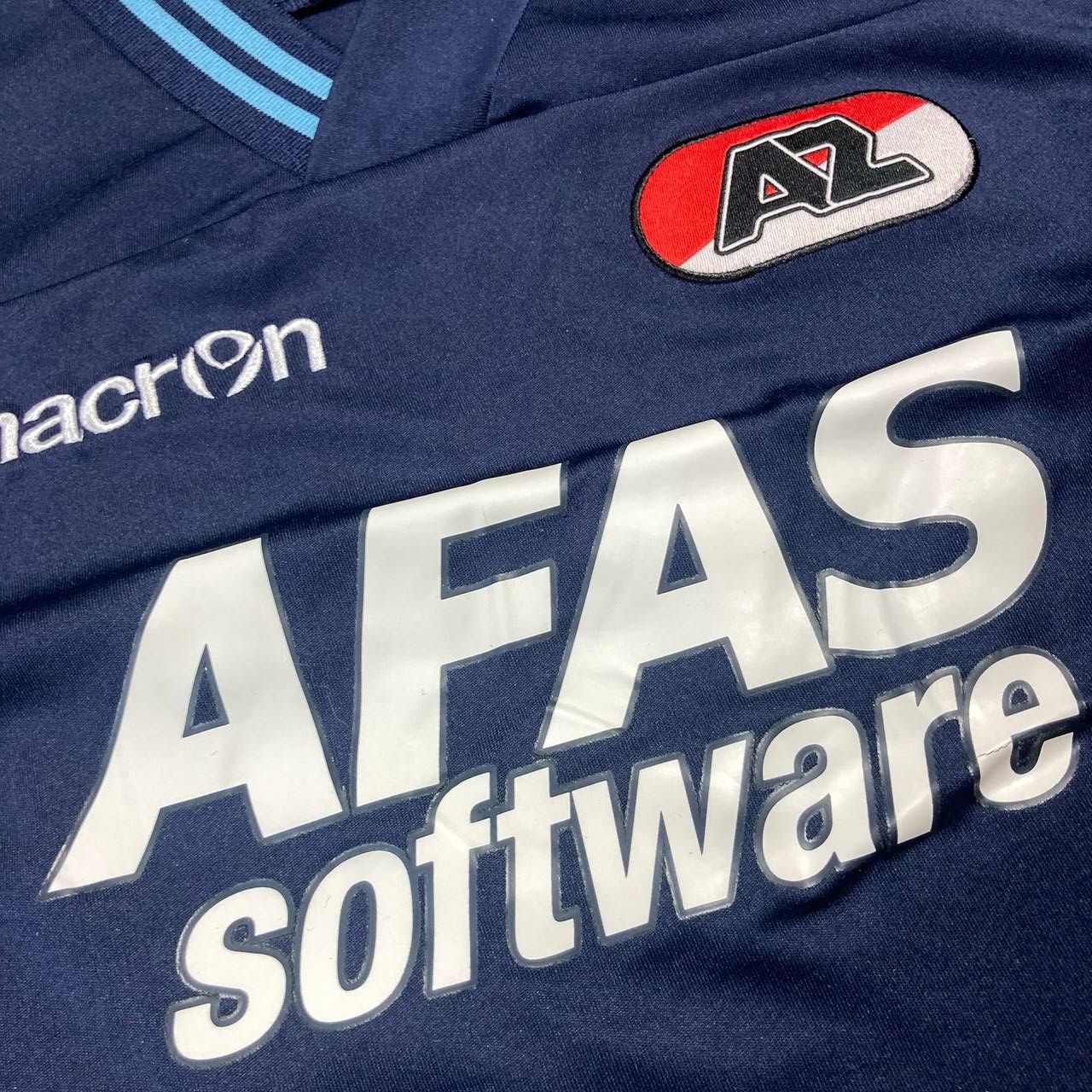 Macron AZ Alkmaar Netherlands 2013 Away Kit Soccer Football Size US XS / EU 42 / 0 - 3 Thumbnail