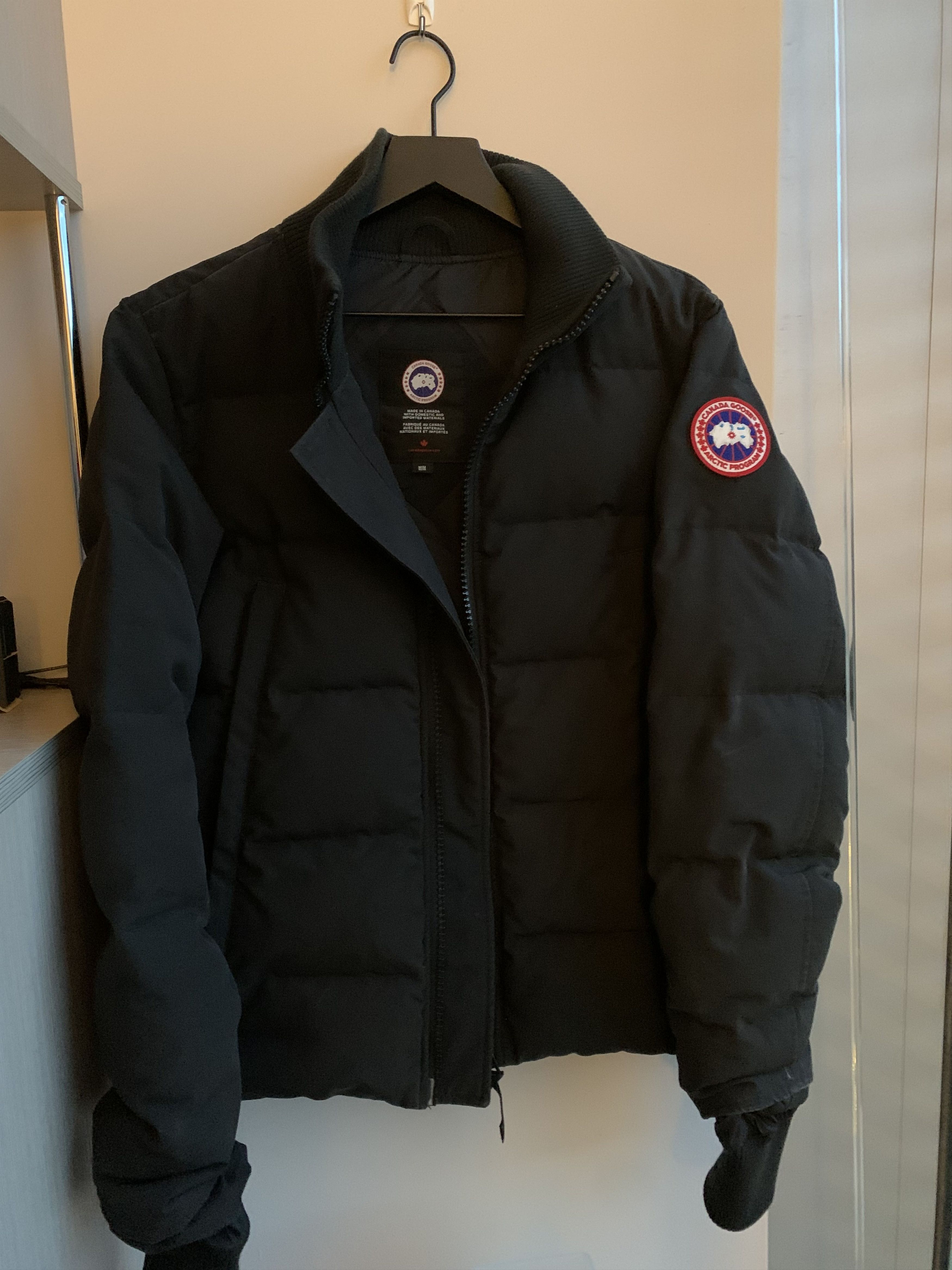 Pre-owned Canada Goose Woolford Jacket In Black