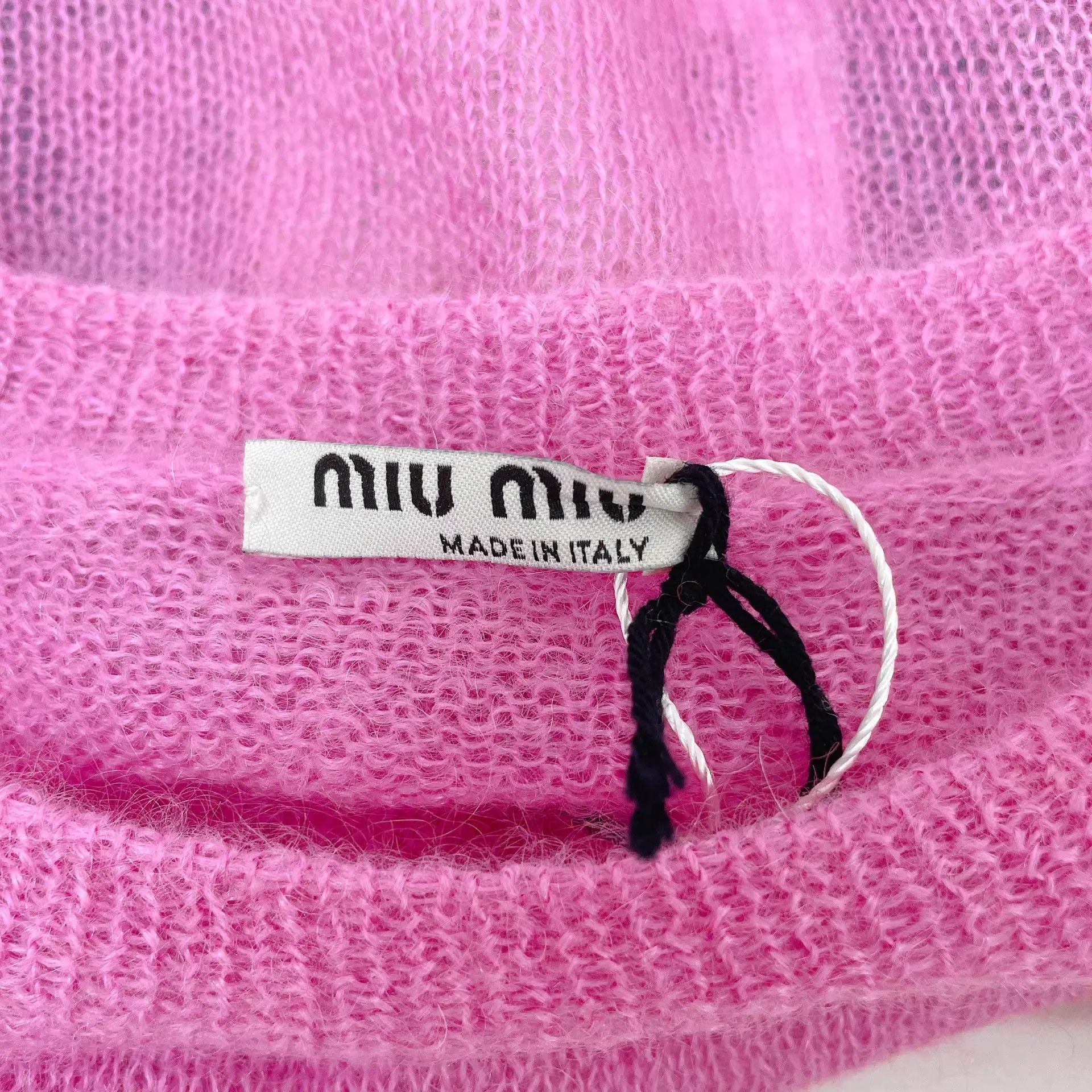Miu Miu MIU MIU purple-pink mohair top size 40 Size S / US 4 / IT 40 - 5 Thumbnail