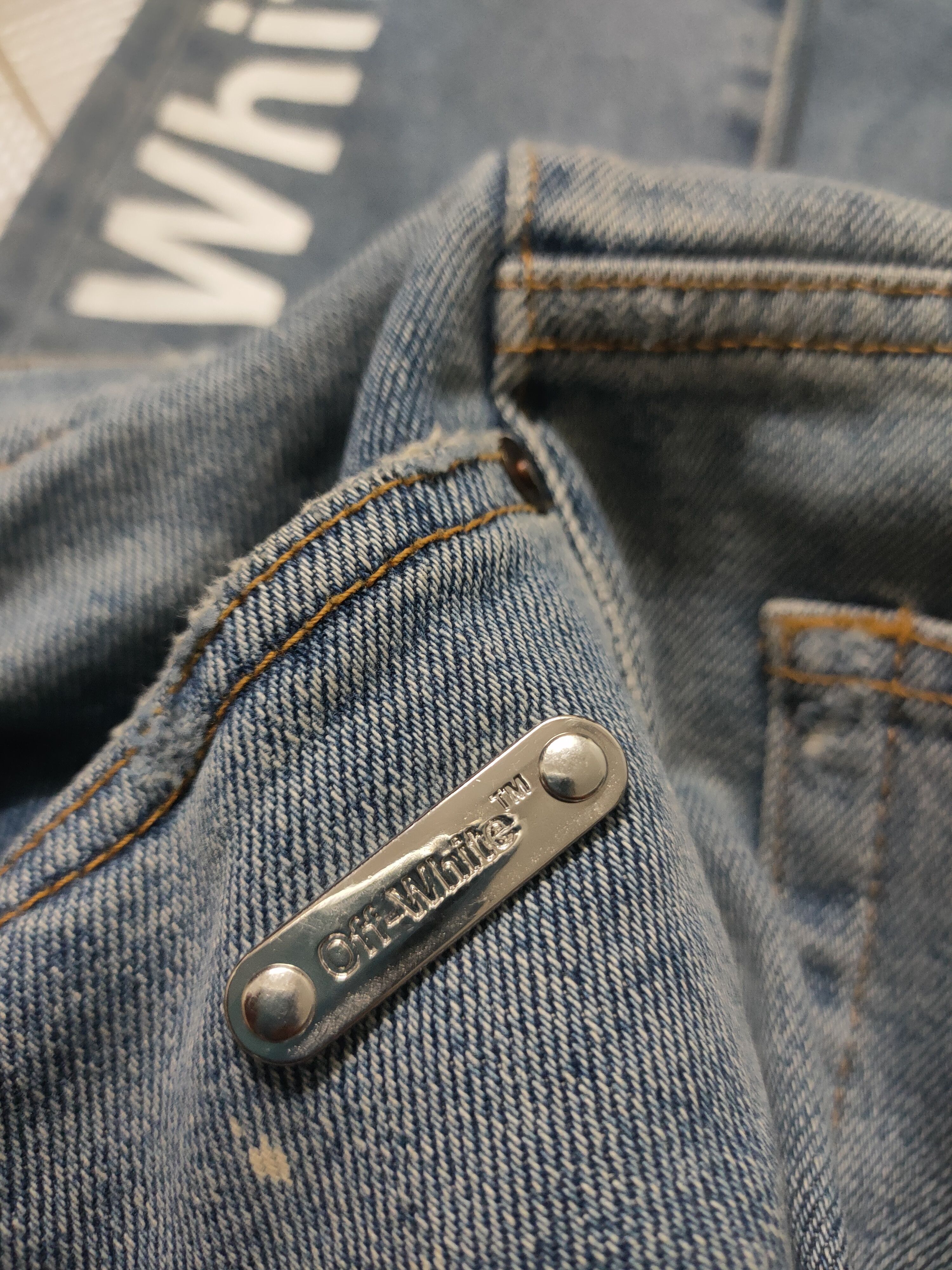 Off-White #Authentic# Off-White /Off-White “SKINNY FIT” Jeans Size US 28 / EU 44 - 18 Thumbnail