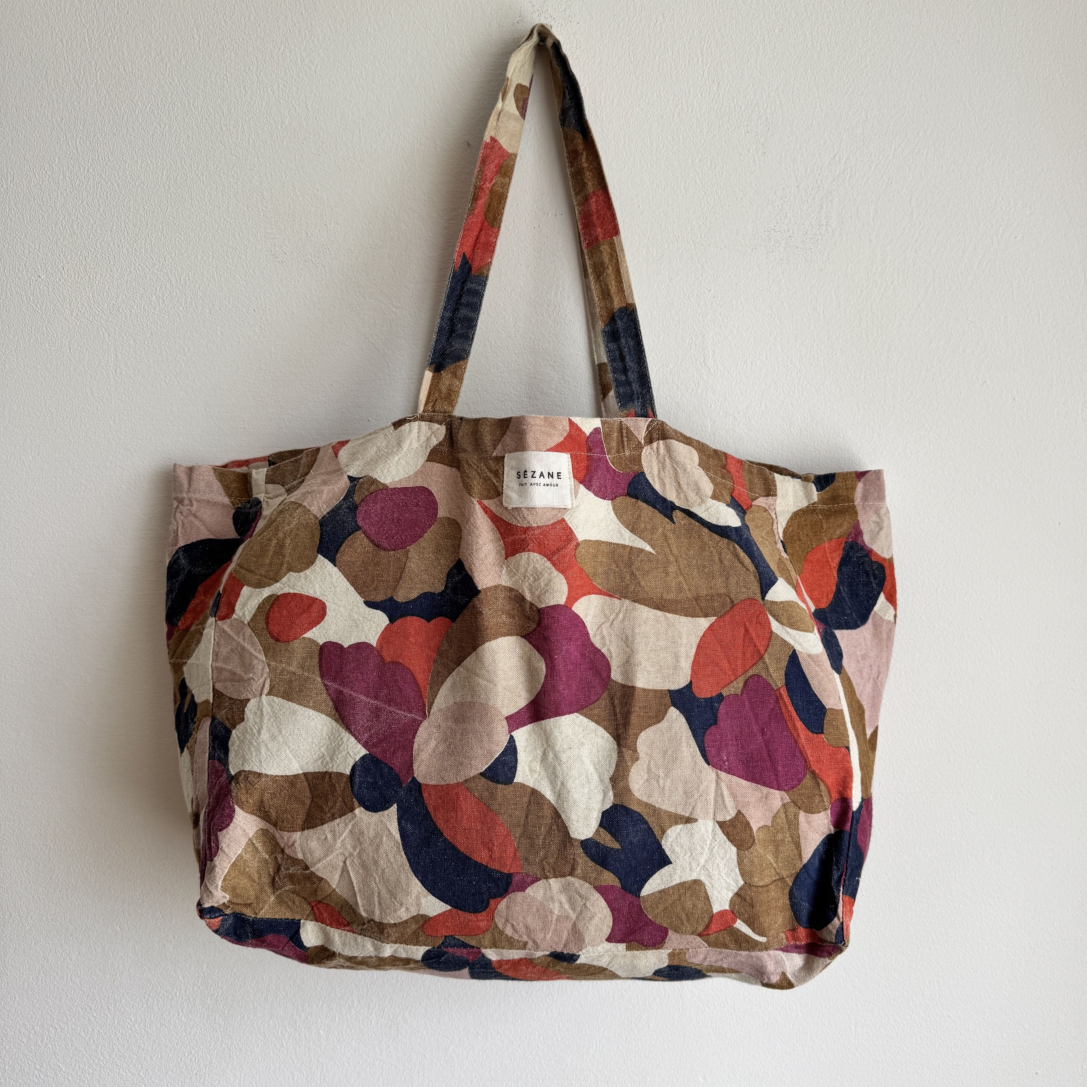Sezane Sezane Travel Tote Cotton Bags Size ONE SIZE - 1 Thumbnail