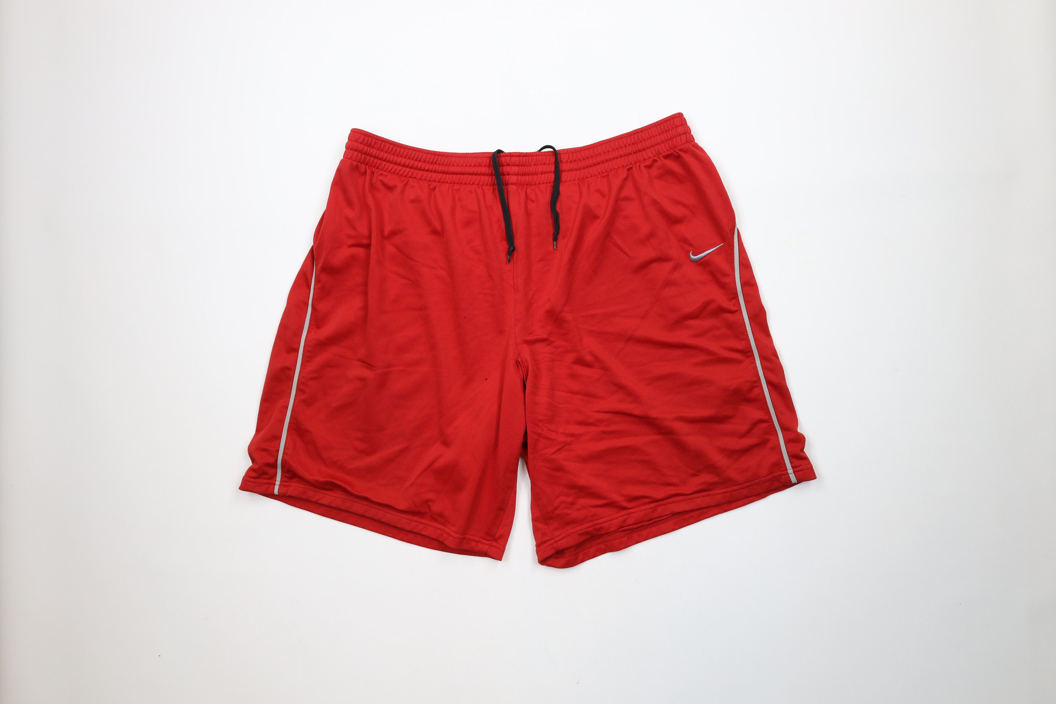 Nike × Vintage Vintage Nike Football Mini Swoosh Above Knee Shorts Red Size US 38 / EU 54 - 1 Thumbnail
