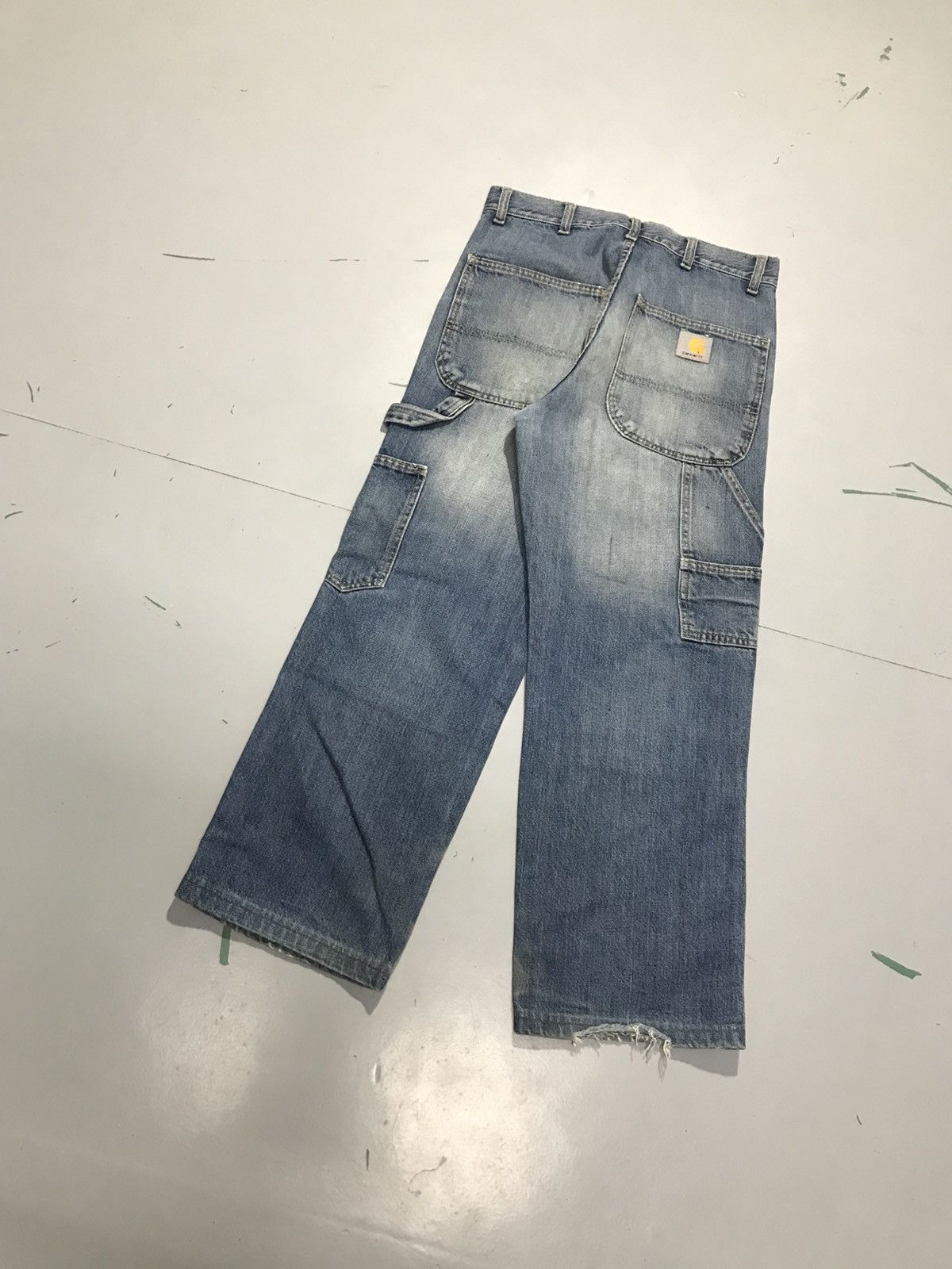 Carhartt Vintage carhartt repaired double knee workwear Size US 30 / EU 46 - 7 Thumbnail