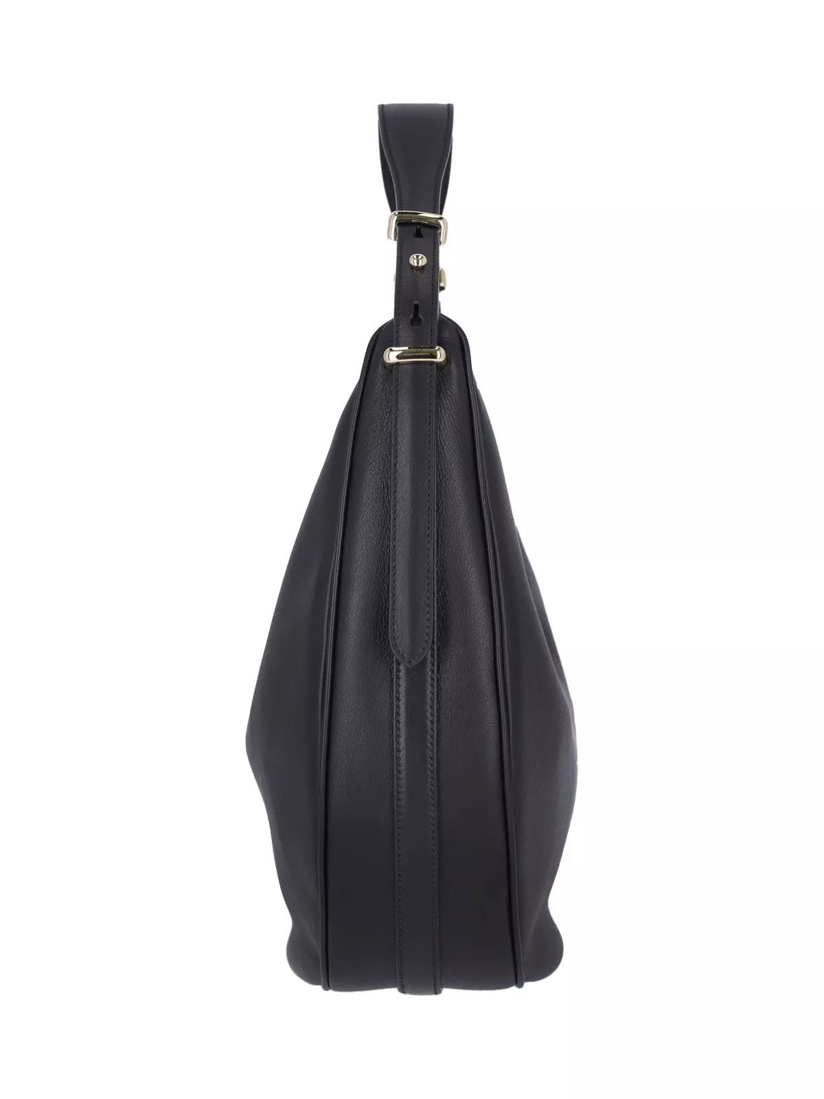 Prada PRADA Arque Large Black Leather Shoulder Bag $4200 New Auth Size ONE SIZE - 5 Thumbnail