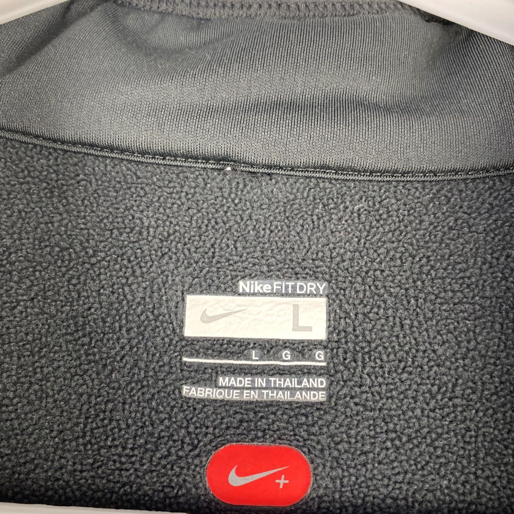 Nike Nike Fit Dry Womens Large Gray Long Sleeve Athletic 1/2 Zip Jacket 42-39 Regular Women Sports Track Jacket 1/2 Zip Size L / US 10 / IT 46 - 5 Thumbnail