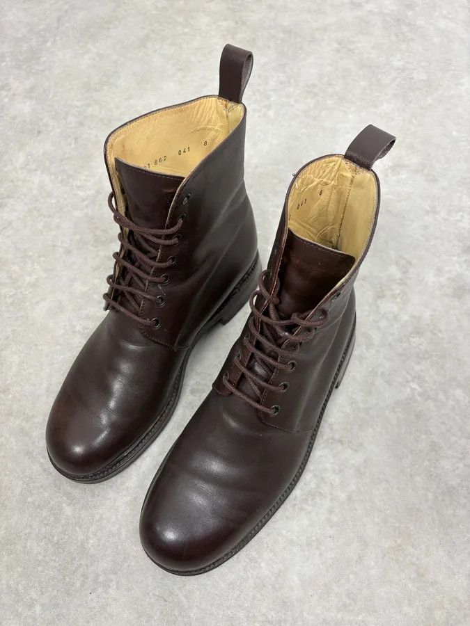 Jil Sander Jil Sander Brown Classy Leather Boots Size US 9 / EU 42 - 3 Thumbnail