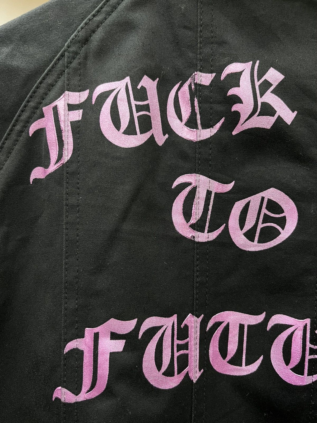 Other Royal Pussy “FUCK TO THE FUTURE” Bomber Jacket Size US M / EU 48-50 / 2 - 4 Thumbnail