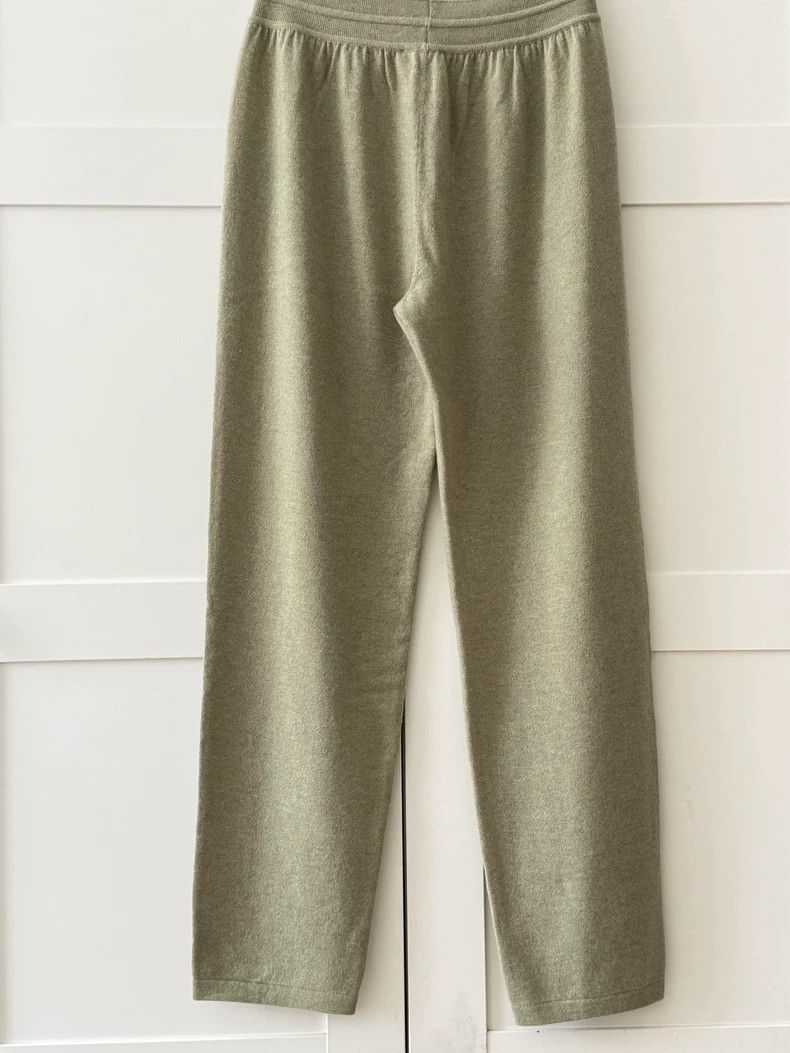 Loro Piana LORO PIANA Knitted trousers for women, 100% cashmere Size 27" / US 4 / IT 40 - 3 Thumbnail