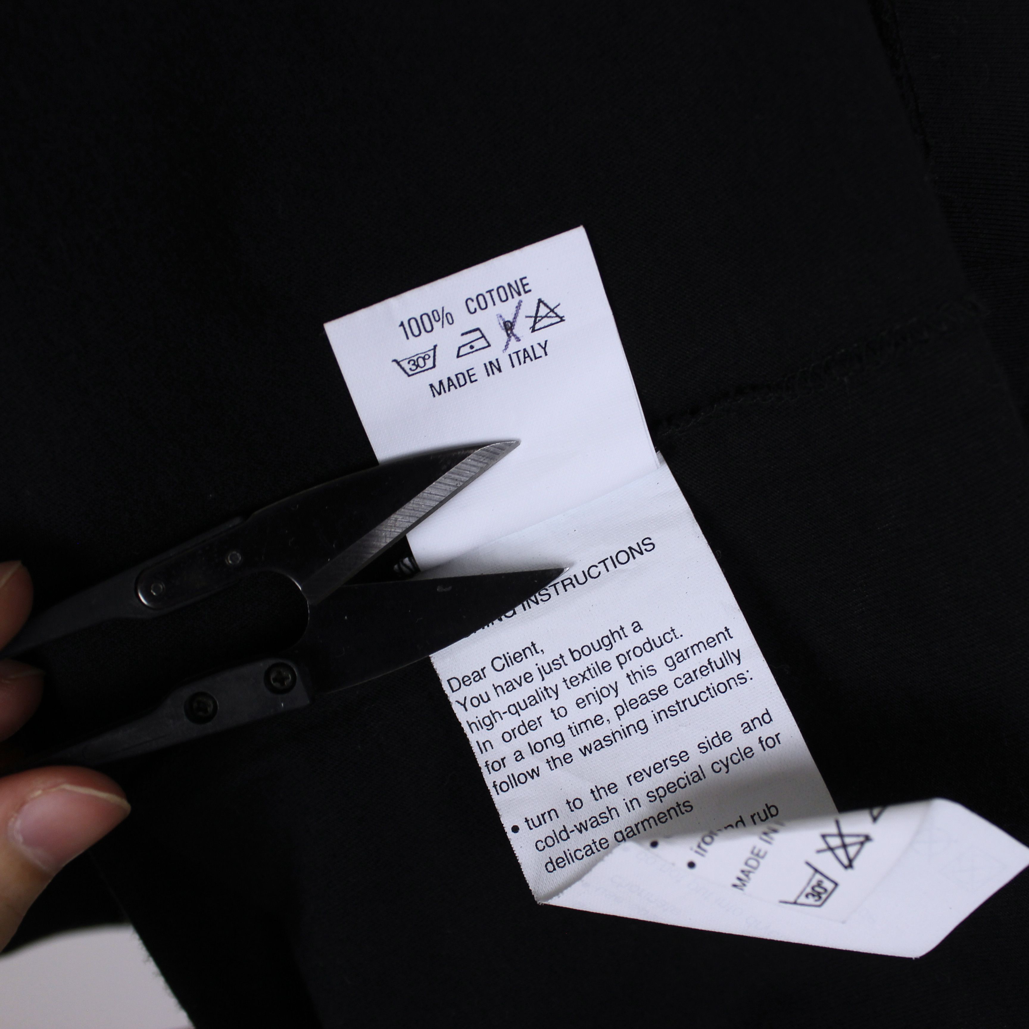 Dolce & Gabbana Dolce Gabbana t shirt men Virgin centr logo M L black Size L / US 10 / IT 46 - 3 Thumbnail