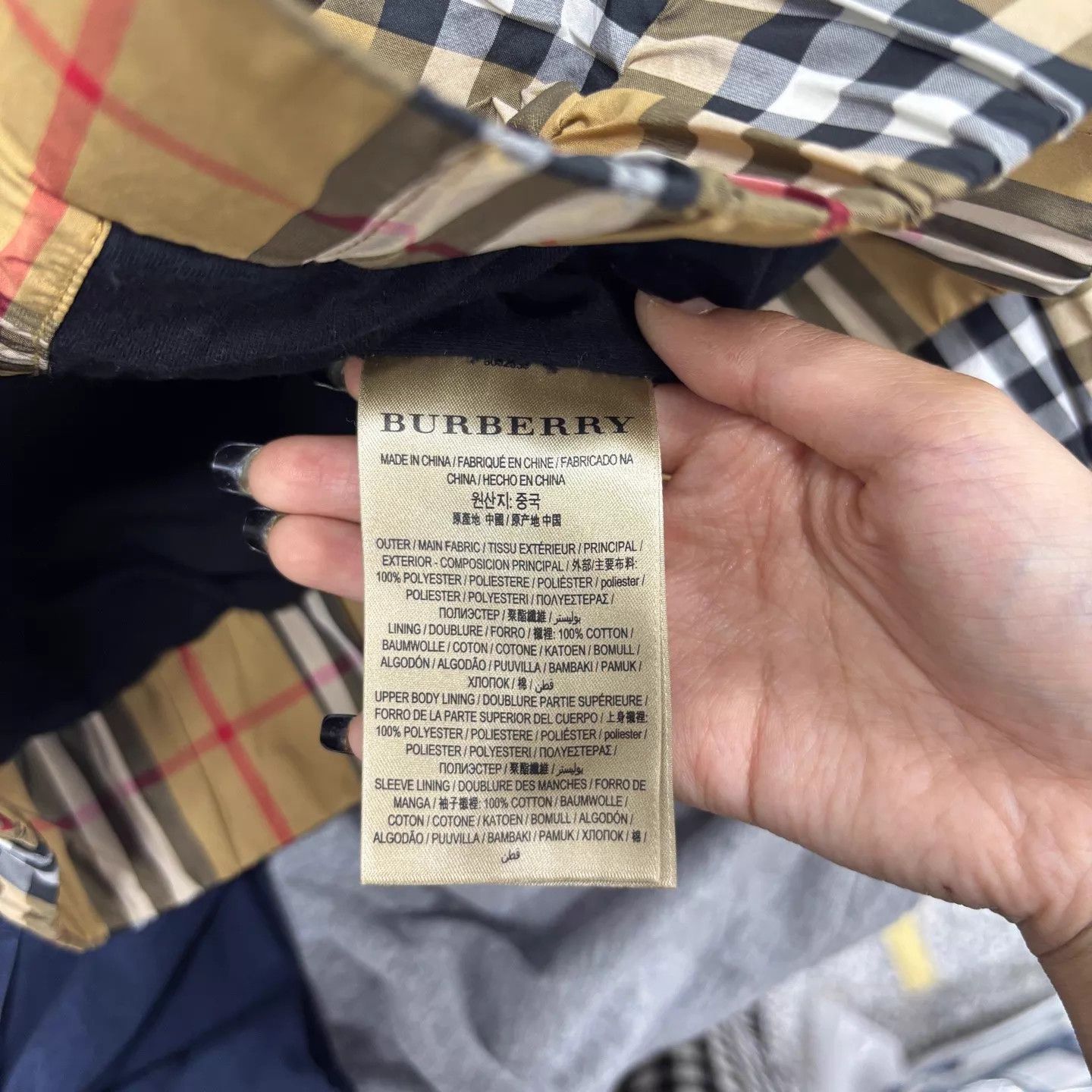 Burberry Burberry Classic Check Brown Stand Collar Zip Jacket XS Size XS / US 0-2 / IT 36-38 - 4 Thumbnail