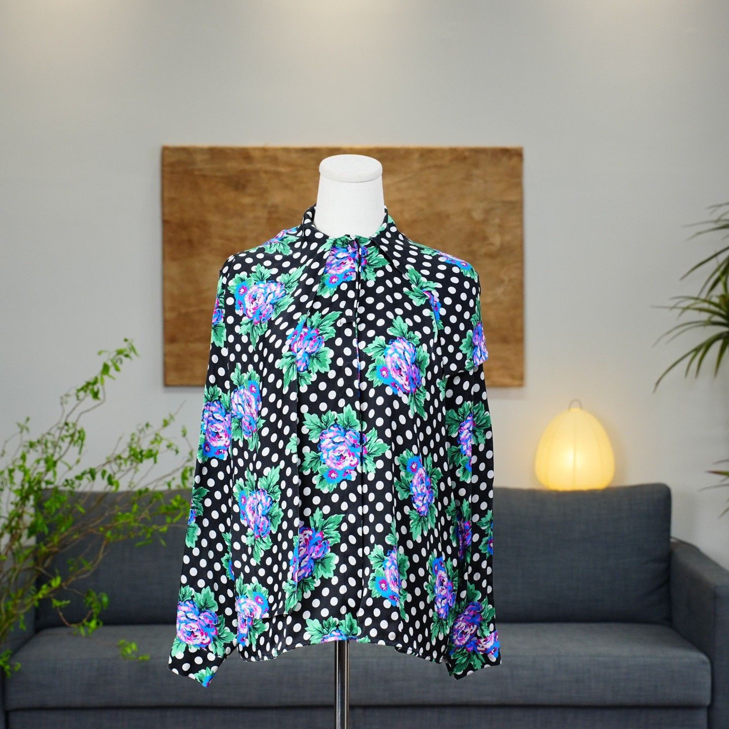 Balenciaga Balenciaga Floral Printed Button Up it_36 Women Size XS / US 0-2 / IT 36-38 - 1 Thumbnail