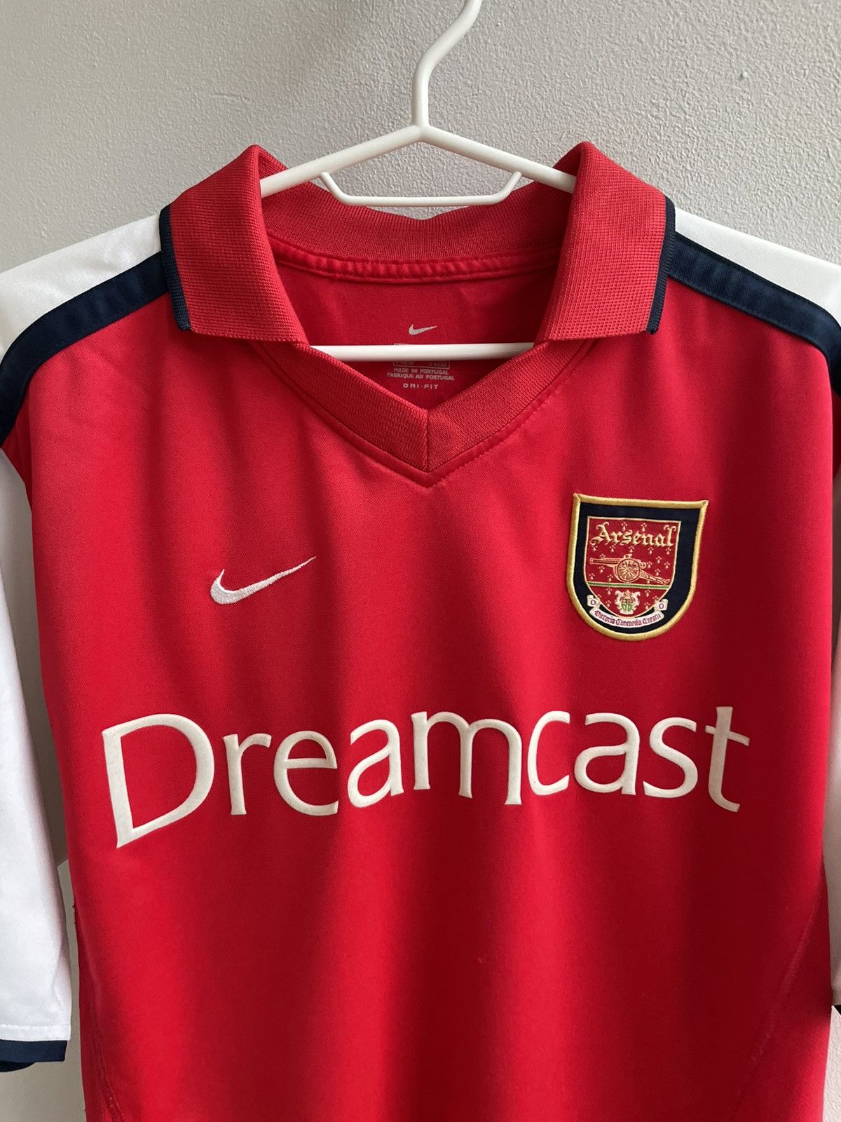 Nike Arsenal FC 2000 2001 Home Football Shirt Soccer Jersey Nike Size US S / EU 44-46 / 1 - 6 Thumbnail