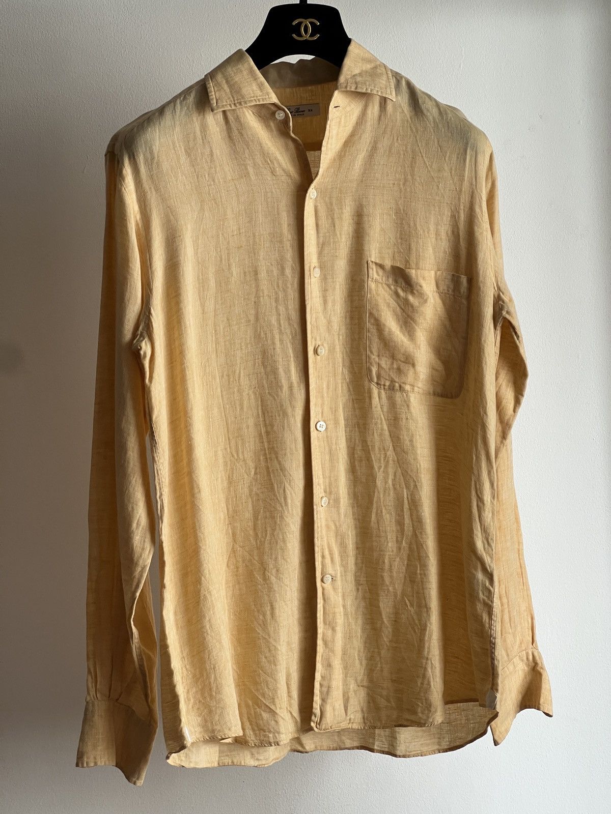 Loro Piana Loro Piana Andre linen shirt Size US S / EU 44-46 / 1 - 1 Thumbnail