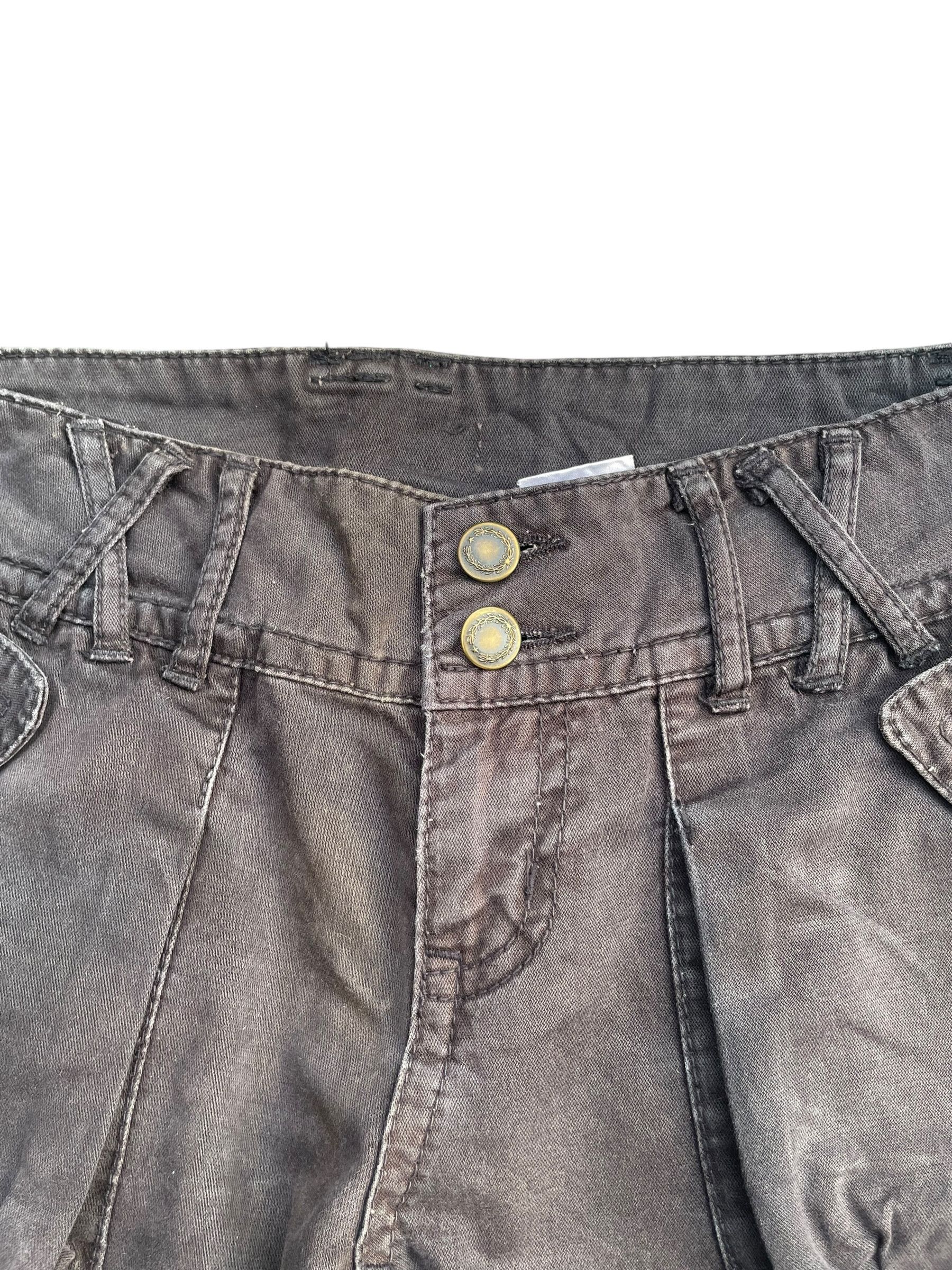 Japanese Brand Japanese Brand Flare Cargo Pant Size 30" / US 8 / IT 44 - 4 Thumbnail