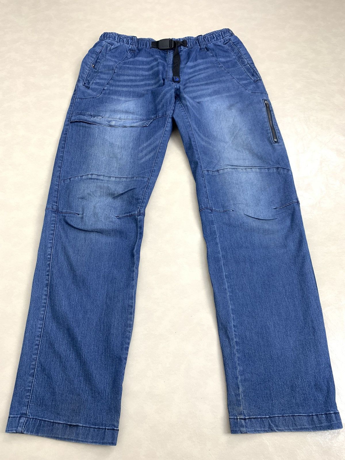 Japanese Brand × Jean Blue Vintage Jeans Size US 31 - 1 Thumbnail