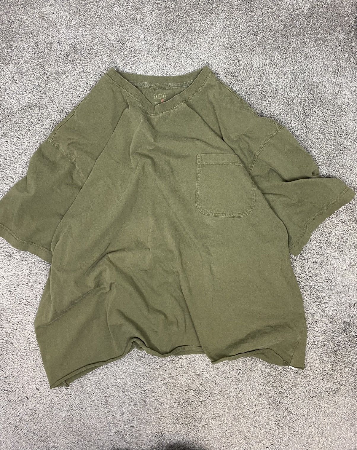 Redhead × Vintage Green redhead pocket tshirt Size US XXL / EU 58 / 5 - 1 Thumbnail