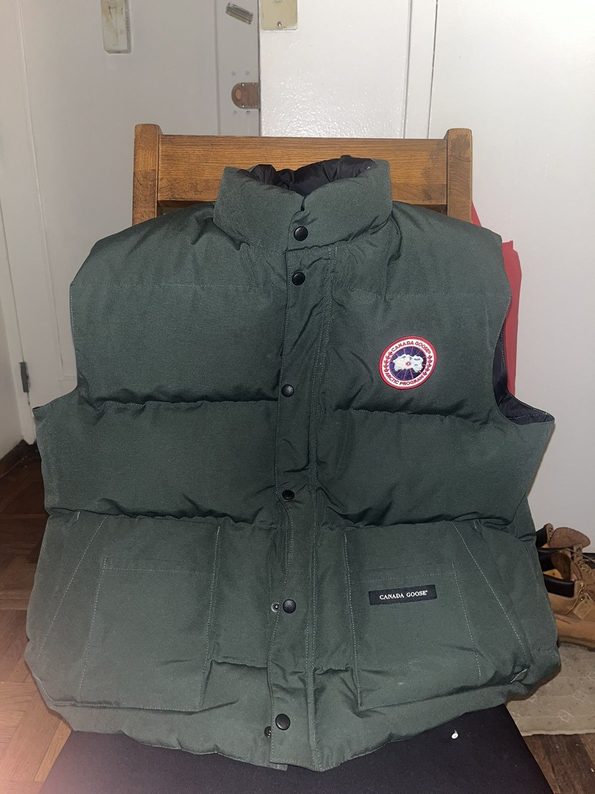Canada goose vest sizing clearance