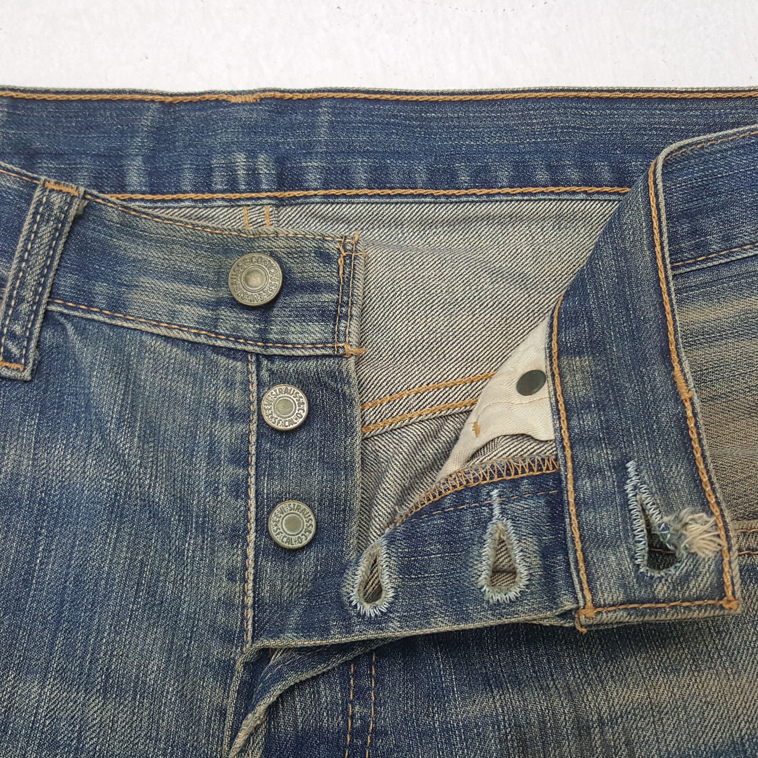 Levi's × Vintage Vintage Levis Distressed Style Denim Jeans Size US 31 - 12 Thumbnail