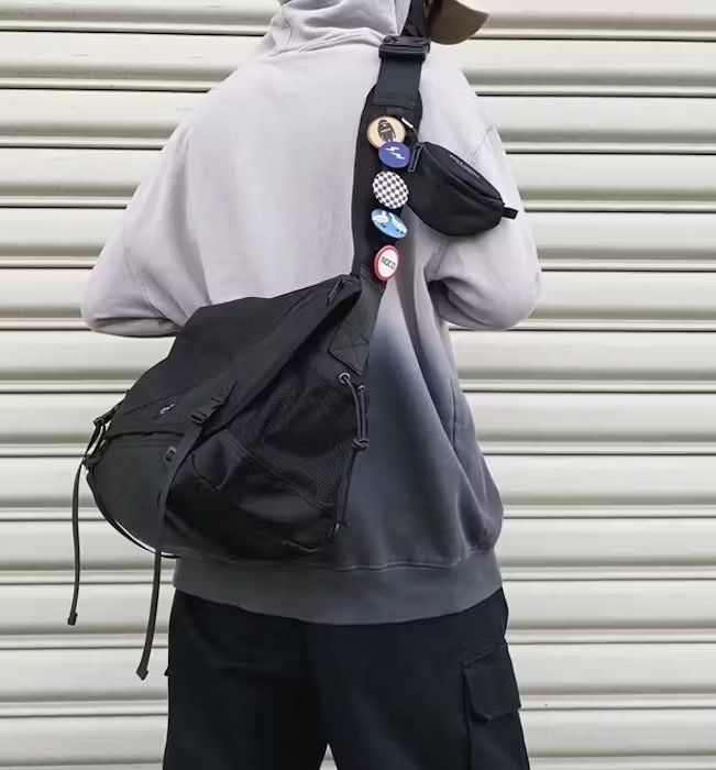 hip hop messenger shoulder bag