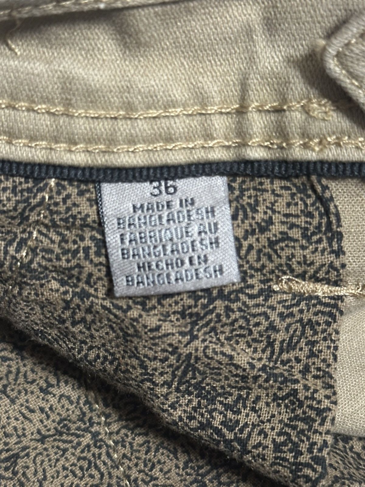 Kenneth Cole REACTION BY KENNETH COLE tan cargo short Size US 36 / EU 52 - 4 Thumbnail