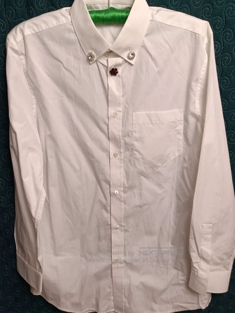 Givenchy Givenchy Size39 White Shirt Size US M / EU 48-50 / 2 - 1 Thumbnail