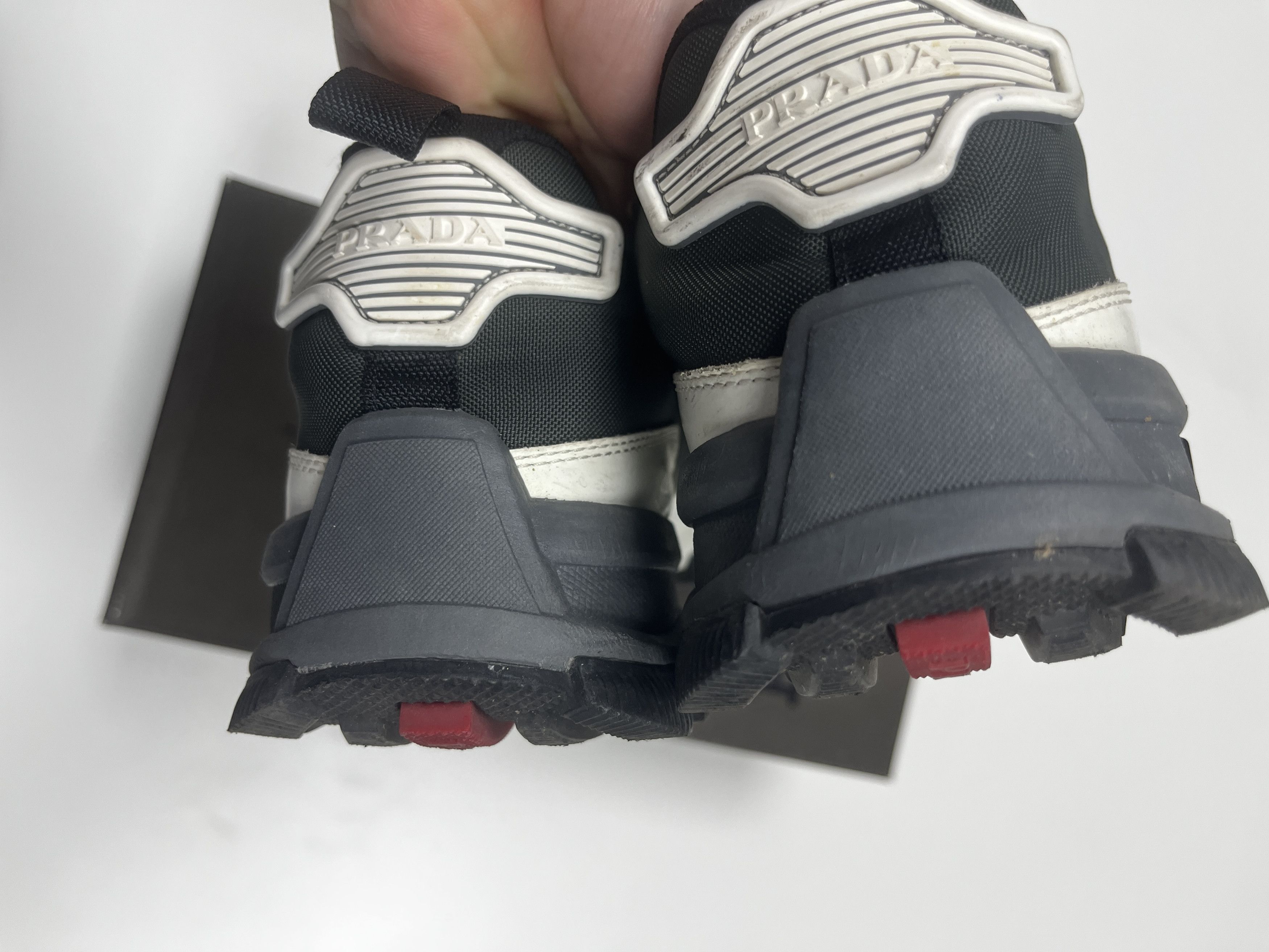 Prada Prada Chunky Sneakers Black White EU41 Size US 8 / EU 41 - 4 Thumbnail