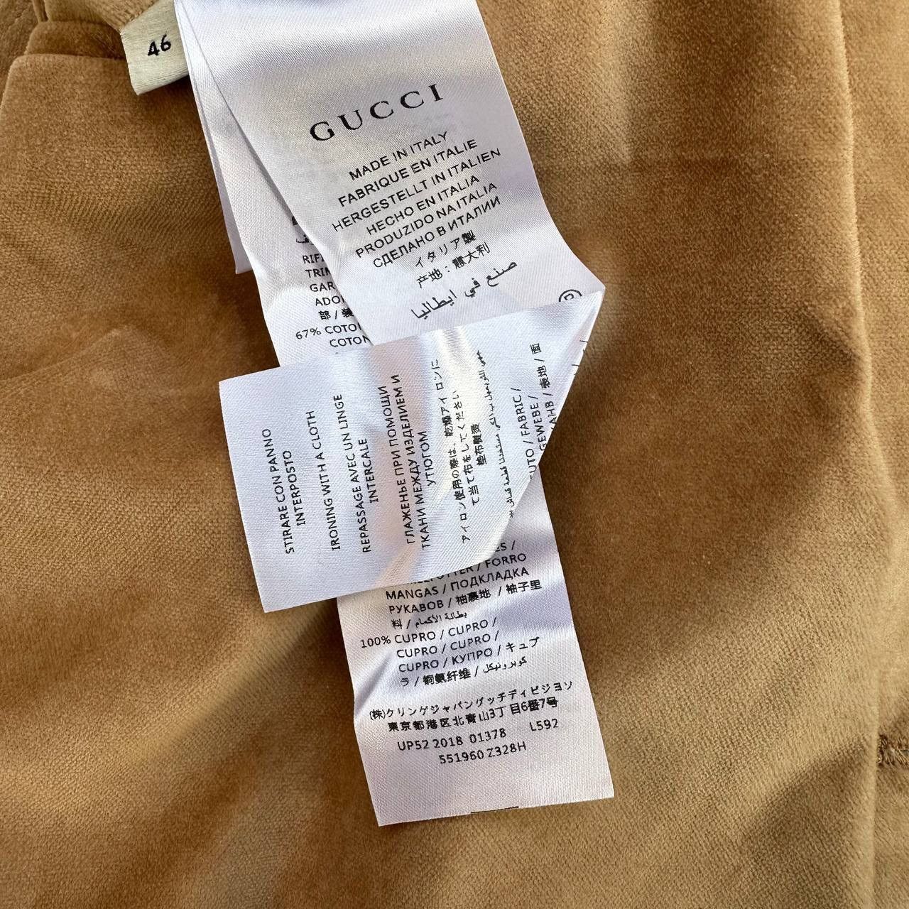 Gucci Gucci velvet jacket Size 46R - 17 Thumbnail