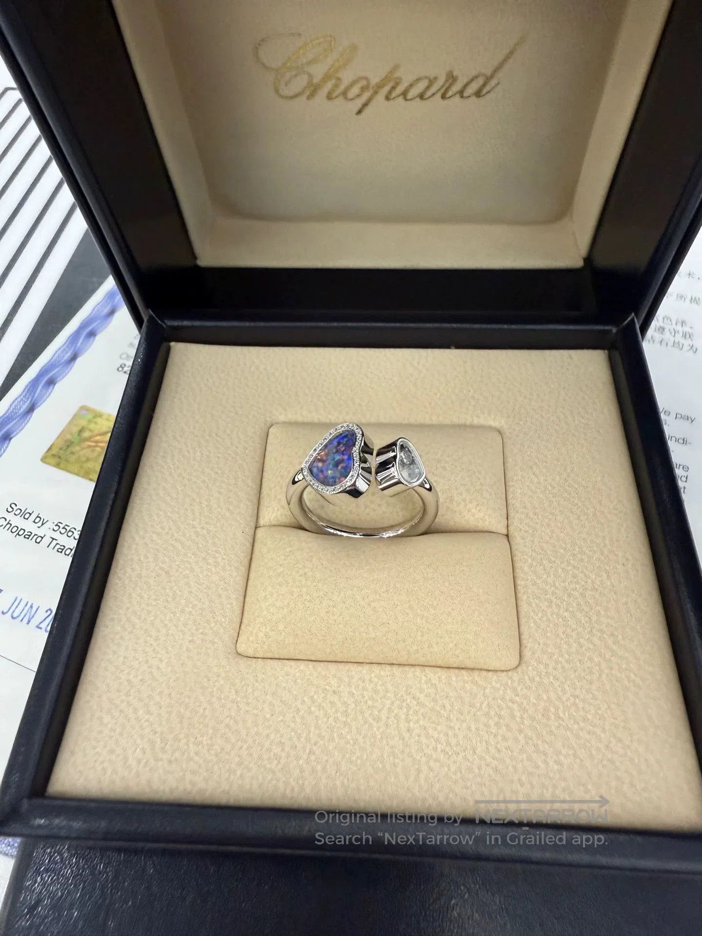 Chopard Chopard Happy Hearts Heart Ring. Size ONE SIZE - 2 Thumbnail