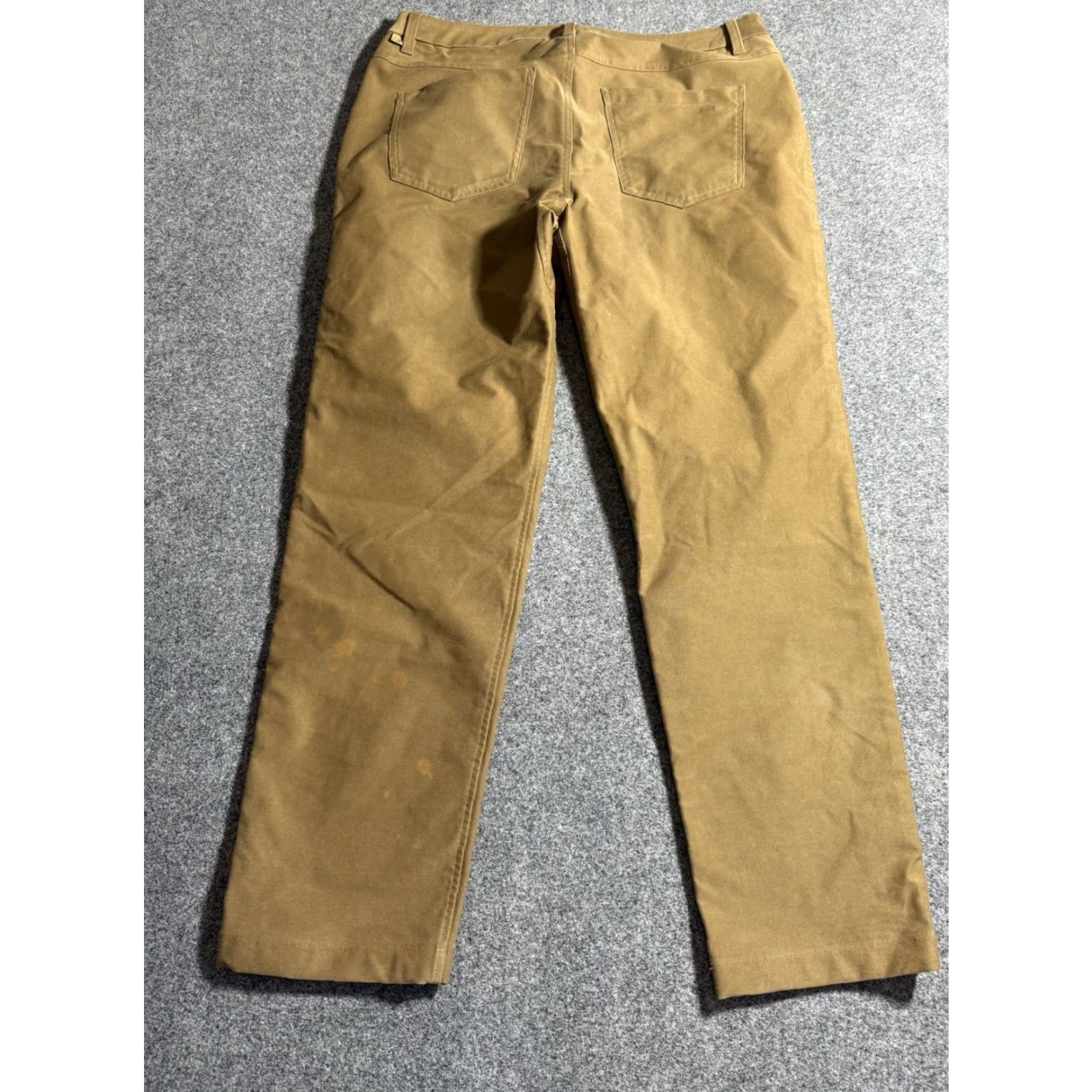 Lululemon Lululemon ABC Classic Khakis Pants 34 Regular Tan Beige 29 Inseam Men Size US 34 / EU 50 - 2 Thumbnail
