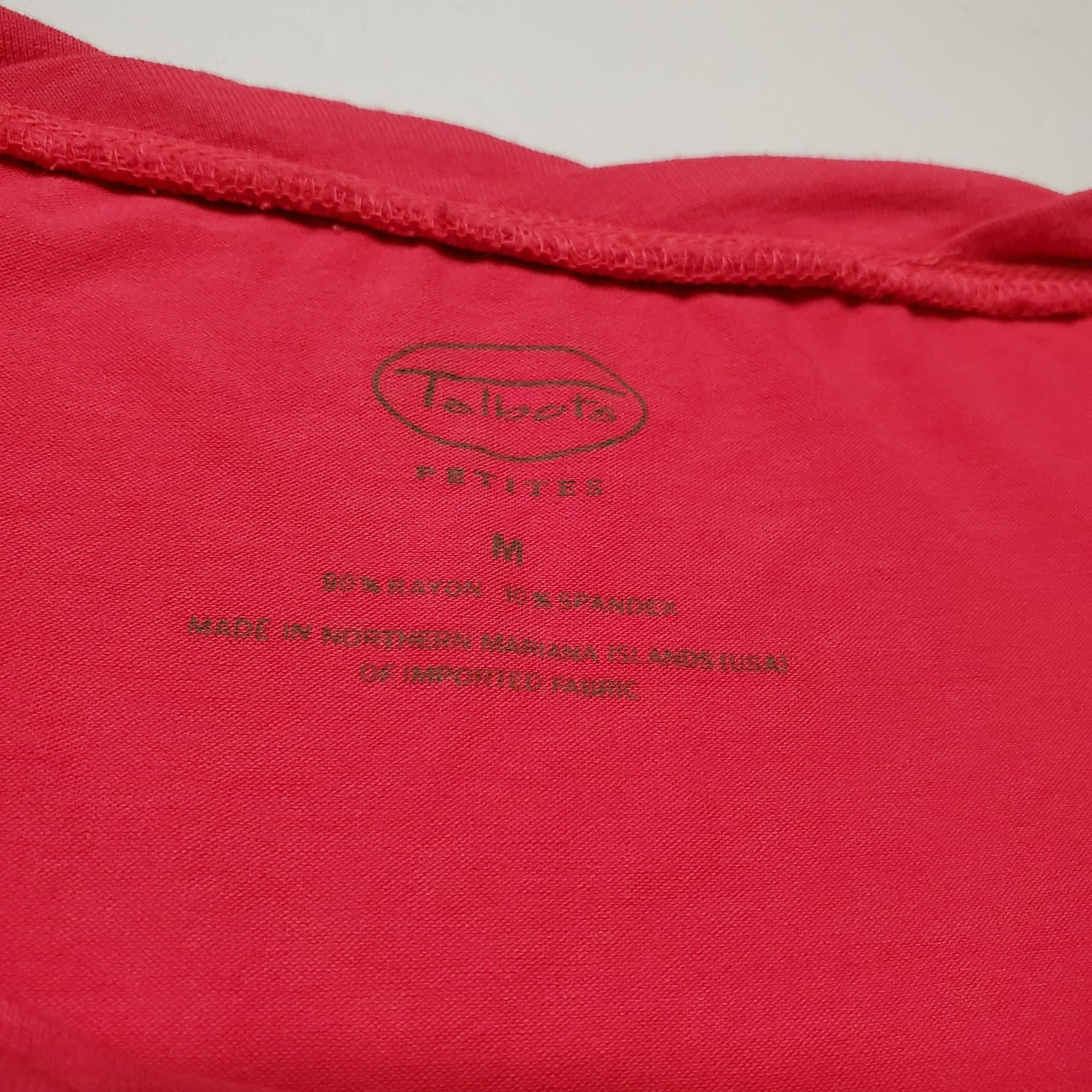 Talbots Talbots Petites Women's Pink Short Sleeve Tee T-Shirt Size M Size M / US 6-8 / IT 42-44 - 3 Thumbnail