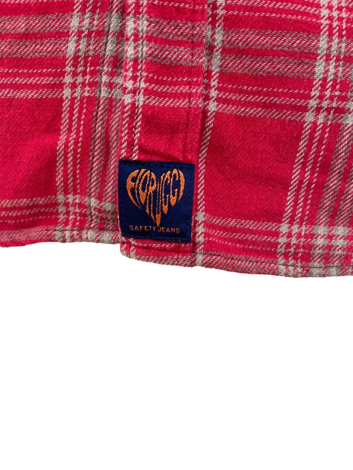 Fiorucci Vintage Fiorucci Safety Jeans Italy Check Flannel Shirt Size US M / EU 48-50 / 2 - 10 Thumbnail