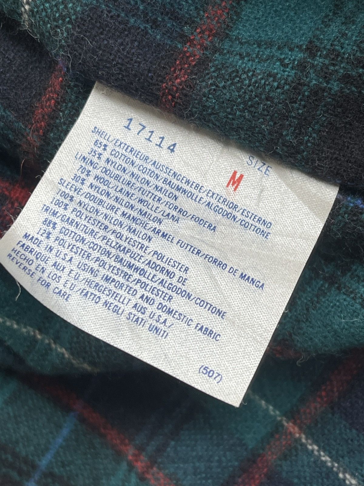 Woolrich Woolen Mills GRAIL🔥80s Woolrich Wax Water Resistant Wool Lined Parkas Size US M / EU 48-50 / 2 - 16 Thumbnail