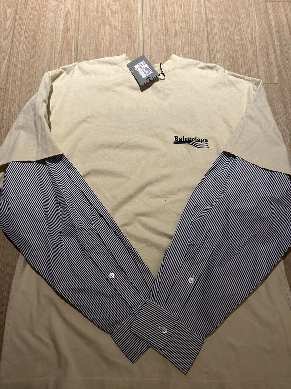 Balenciaga Balenciaga Campaign Layered Sweatshirt Size US L / EU 52-54 / 3 - 1 Thumbnail