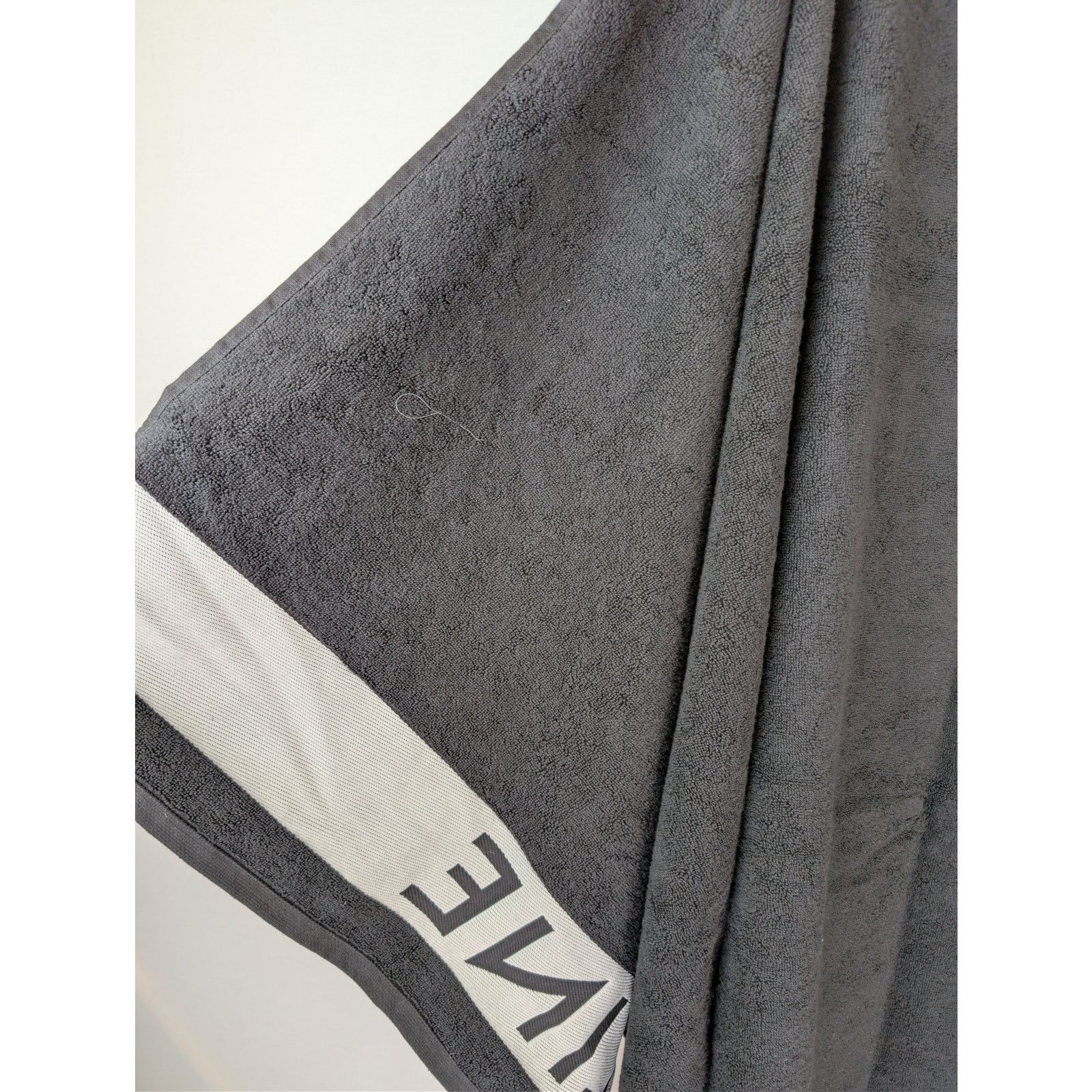 Celine o1rshd1 Q:2 / cotton terry beach towel in Black Size ONE SIZE - 10 Thumbnail