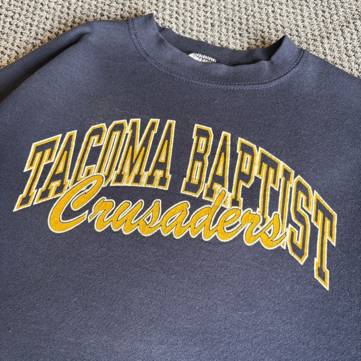 Tultex Vintage Tultex Tacoma Baptist Crusaders Size US XL / EU 56 / 4 - 5 Thumbnail