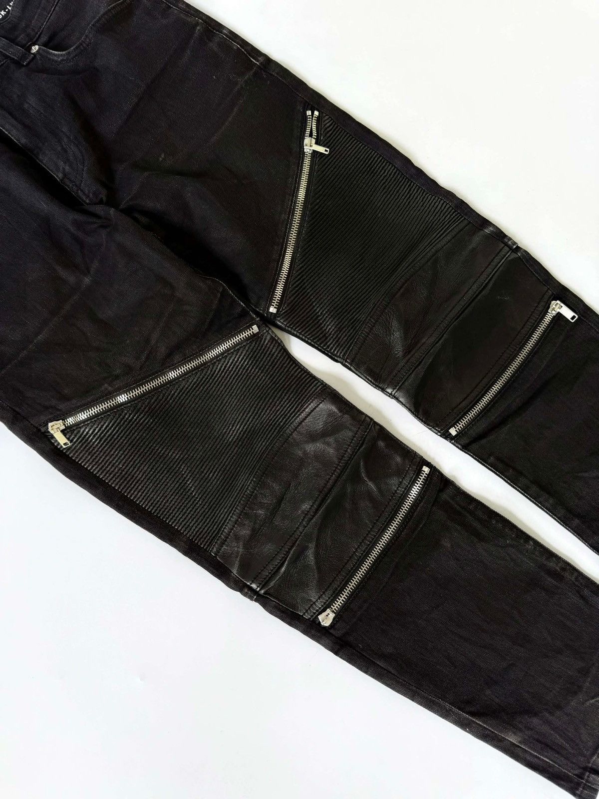 Saint Laurent Paris Saint Laurent by Hedi Slimane S/S16 Biker Denim Pants Size US 31 - 6 Thumbnail