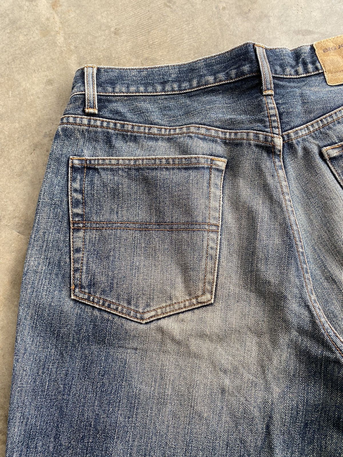 Big John Baggy Jeans Vintage Big John Mud Rusty Distressed Jeans 231 Size US 32 / EU 48 - 15 Thumbnail