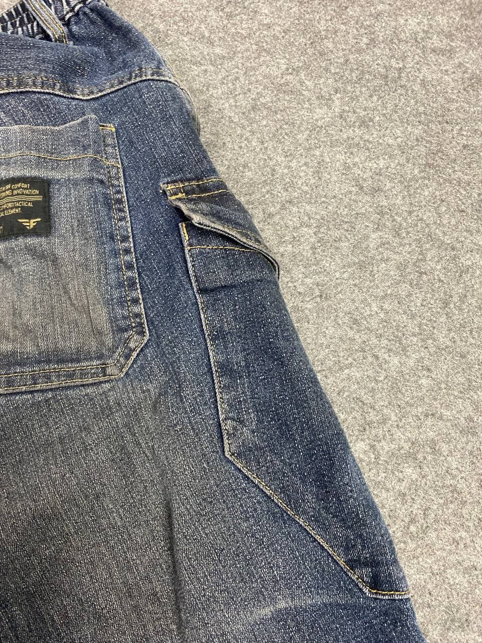 Japanese Brand japanese brand cargo worker distressed denim Size US 34 / EU 50 - 5 Thumbnail