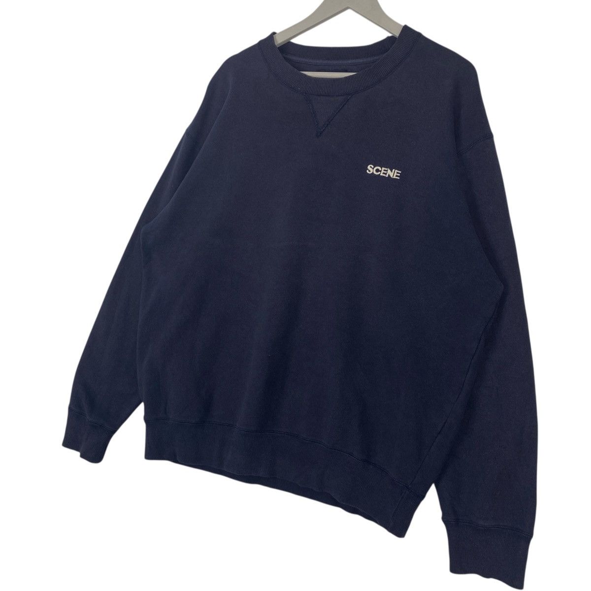 Other Vintage Scene Japan Sweatshirt Crewneck Navy Blue Back Hit Size US L / EU 52-54 / 3 - 2 Thumbnail