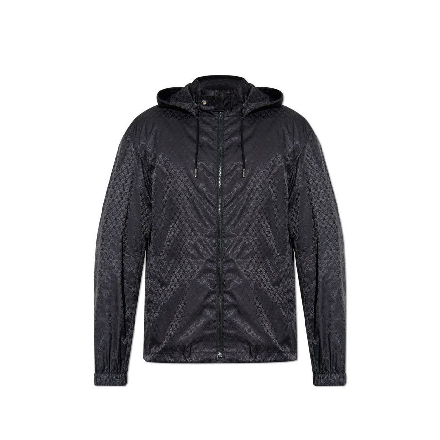 Alexander McQueen ALEXANDER MCQUEEN Black Lightweight Detachable Hooded Jacket Size US XXL / EU 58 / 5 - 1 Preview
