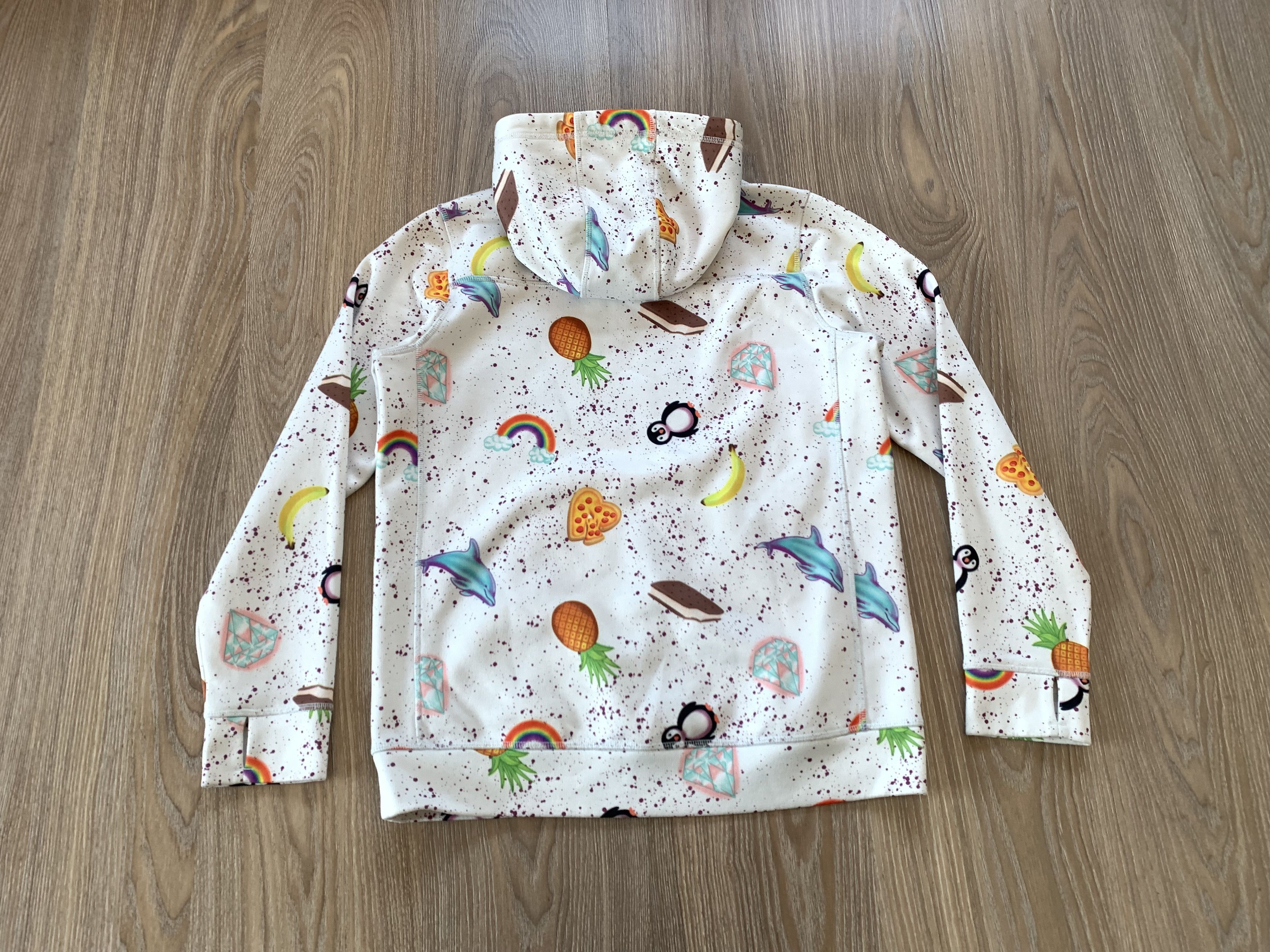 Burton Youth Burton Phantom Fleece Hoodie Oak Girls Pullover Size XXS / US 00 / IT 34 - 3 Thumbnail