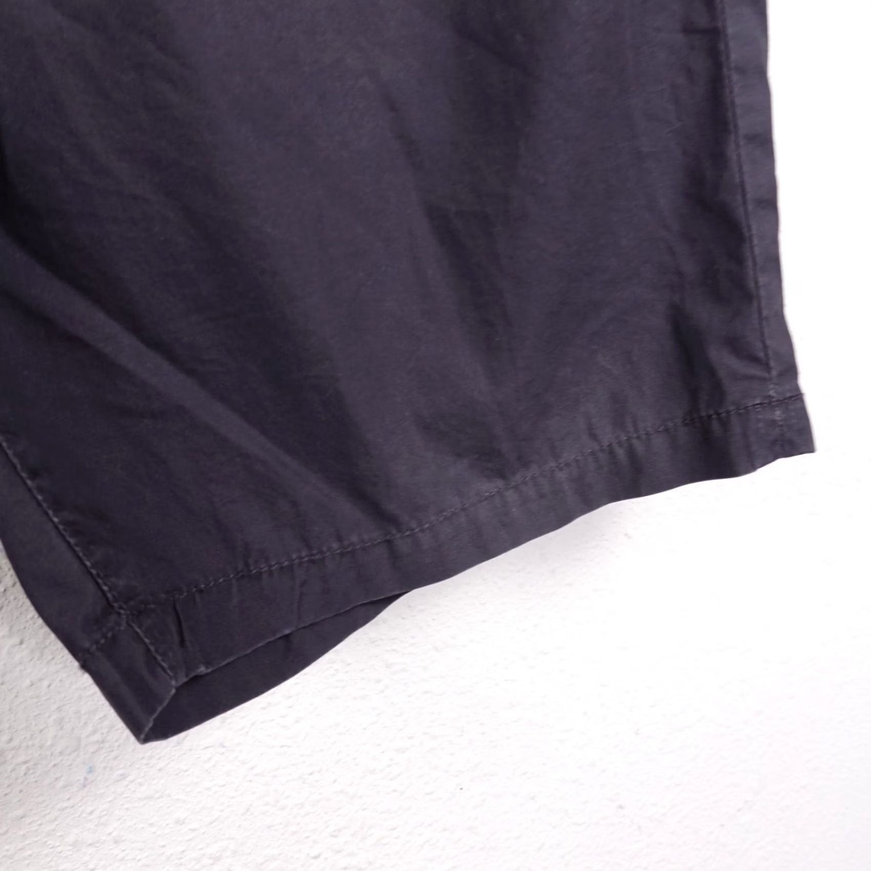 John Varvatos VINTAGE John Varvatos Star USA Mens Lightweight Knit Shorts Cotton Welt Pockets Black 33 Size US 33 - 4 Thumbnail